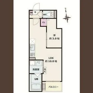 Jack moriyama1【1階】の間取り