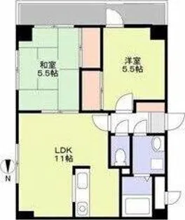 セレニテ甲子園口【3階】の間取り