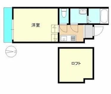 コンフォーレ園部【1階】の間取り