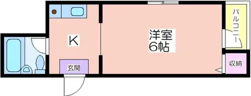 フォンタルトマト【1階】の間取り