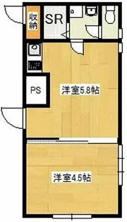 ラムールすみれ【3階】の間取り