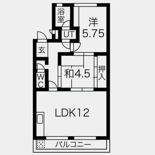 エスポワール春日井【205号室】の間取り