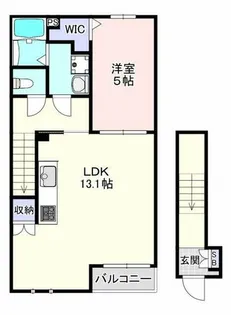 レジデンス スティア【2階】の間取り