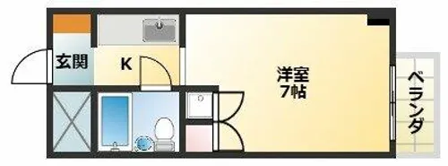 メゾン・ド・オール【4階】の間取り