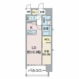 Thames garden place【3階】の間取り