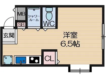 プラットホーム総持寺駅前【2階】の間取り