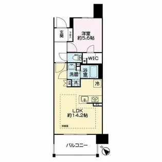 レーベン千種吹上AVANCA【2階】の間取り