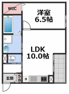OrientCity勝山【3階】の間取り