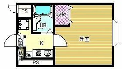 オレンジハウス3【2階】の間取り