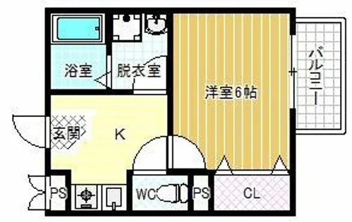 ルミエールメゾン【2階】の間取り