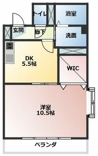 アゼリアガーデン 北館【2階】の間取り