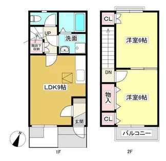 ルミエール【1階】の間取り