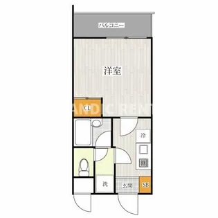 アルファウィング薬大前【1階】の間取り