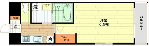 エスリード新福島【10階】の間取り