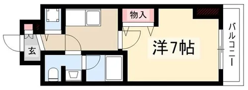 プロシード金山【11階】の間取り