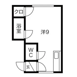 2LDKの間取り画像