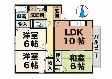 セピアコート【101号室】の間取り
