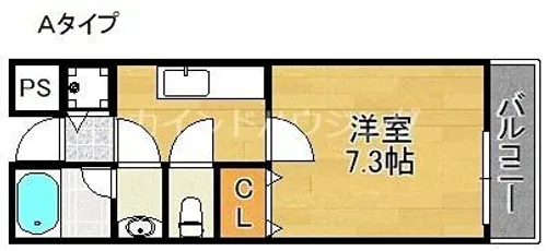 ベルエキップ【2階】の間取り