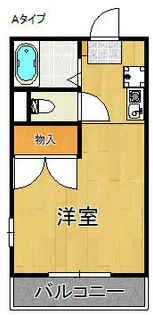 レオパレス上之郷【1階】の間取り