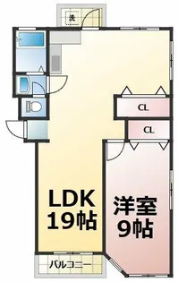 メゾン西坂【501号室】の間取り