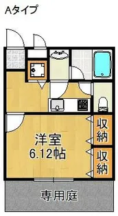 カモミールコート【2階】の間取り