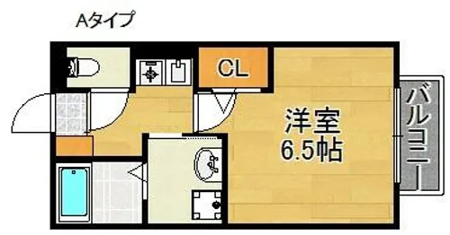 イーストファーム【1階】の間取り