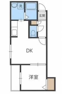HOPE N8/E8【2階】の間取り