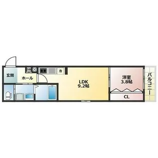 ALEGRIA姫路京口【3階】の間取り