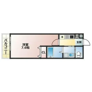 ALEGRIA姫路京口【2階】の間取り