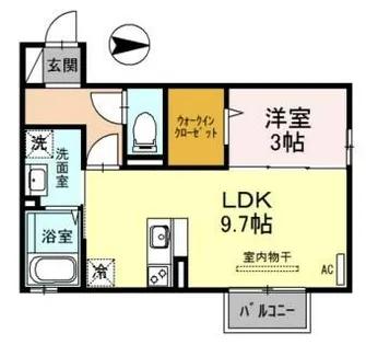 コッコロ【2階】の間取り