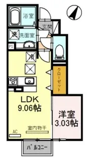 PARC MIDI【1階】の間取り