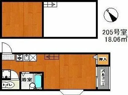 ファーストドリーム【2階】の間取り