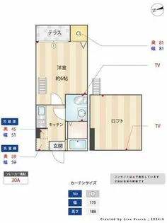 D-rise箱崎【2階】の間取り