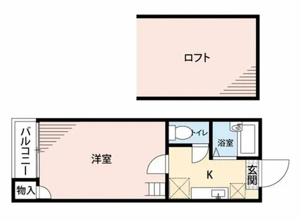 ネスト博多【2階】の間取り