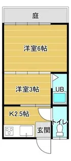 千秋荘【1階】の間取り