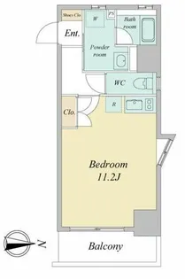 BSレジデンス栄(旧名称 グランルージュ栄)【4階】の間取り