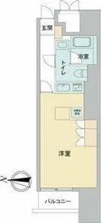 ドゥーエ大須【4階】の間取り