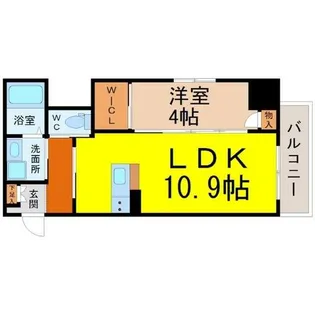 愛知県名古屋市中区千代田3丁目【マンション】の間取り