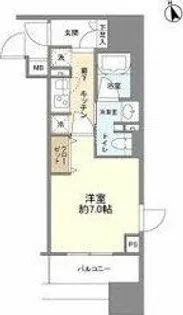 フレールコート東別院【4階】の間取り