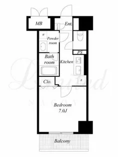 コートバスク【3階】の間取り