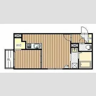 スパークル豊平【103号室】の間取り