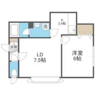フォーサイトアベニュー【203号室】の間取り