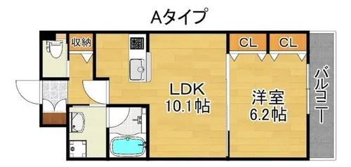 Mayfer【2階】の間取り