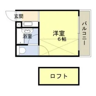 シルクロード勝山Ⅱ【2階】の間取り