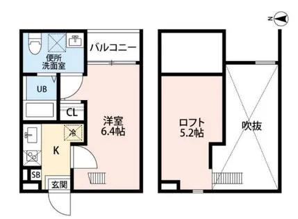 Embellir Due(アンベリールドゥ)【1階】の間取り