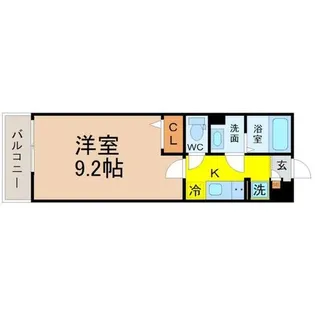 リブリ・大杉【1階】の間取り