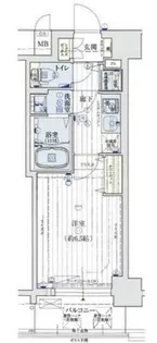 大阪府大阪市浪速区大国2丁目【マンション】の間取り