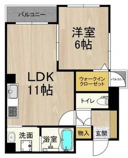 M.hills西本町【3階】の間取り