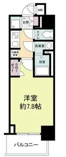 1Kの間取り画像