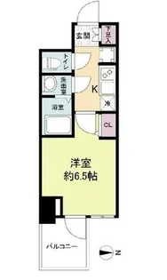 WORVE大阪本町【7階】の間取り